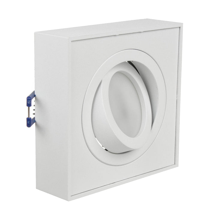 Indbygget lysarmatur MCE464 W 7W + Led GU10