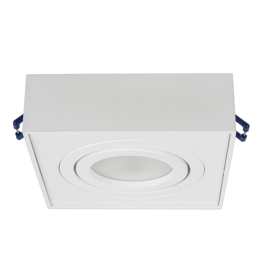 Indbygget lysarmatur MCE464 W 7W + Led GU10