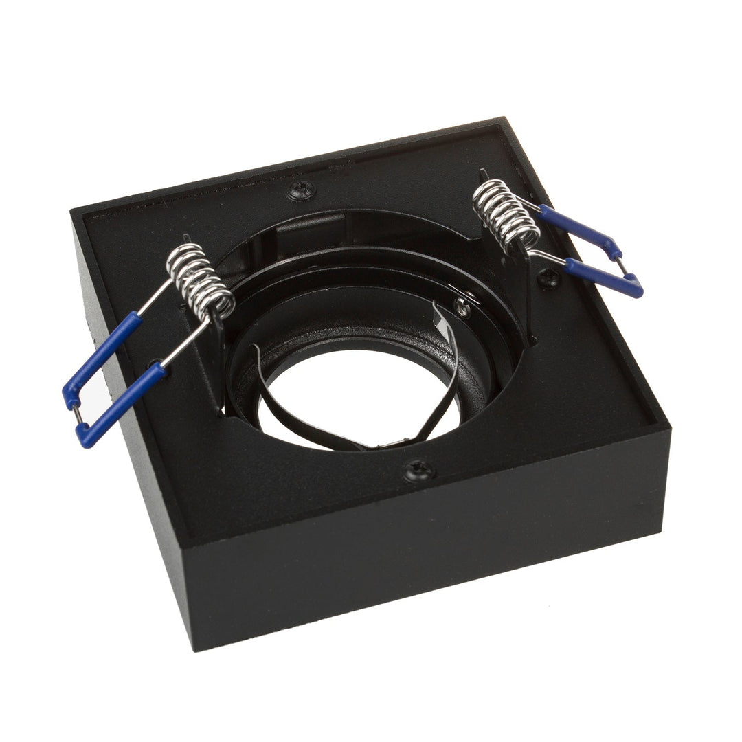 Indbygget lysarmatur MCE464 B 7W sort + GU10