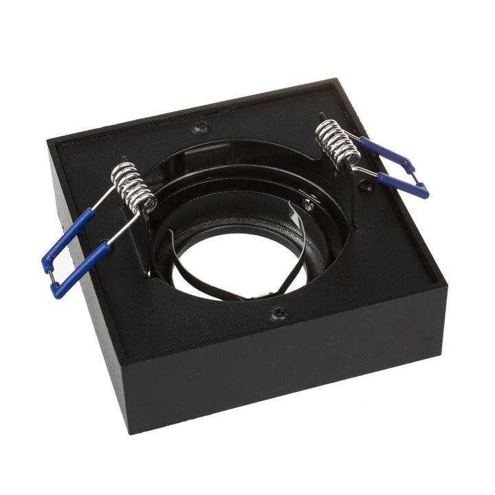 Indbygget lysarmatur MCE464 B 7W sort + GU10