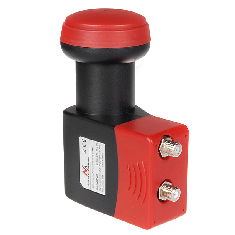 Maclean MCTV-670 twin (dobbelt) konverter + F-stik
