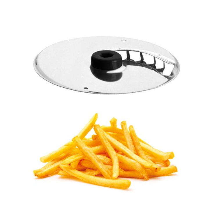Elektrisk kartoffelriveskive/grøntsagssnitter fresh salad black concept es1010