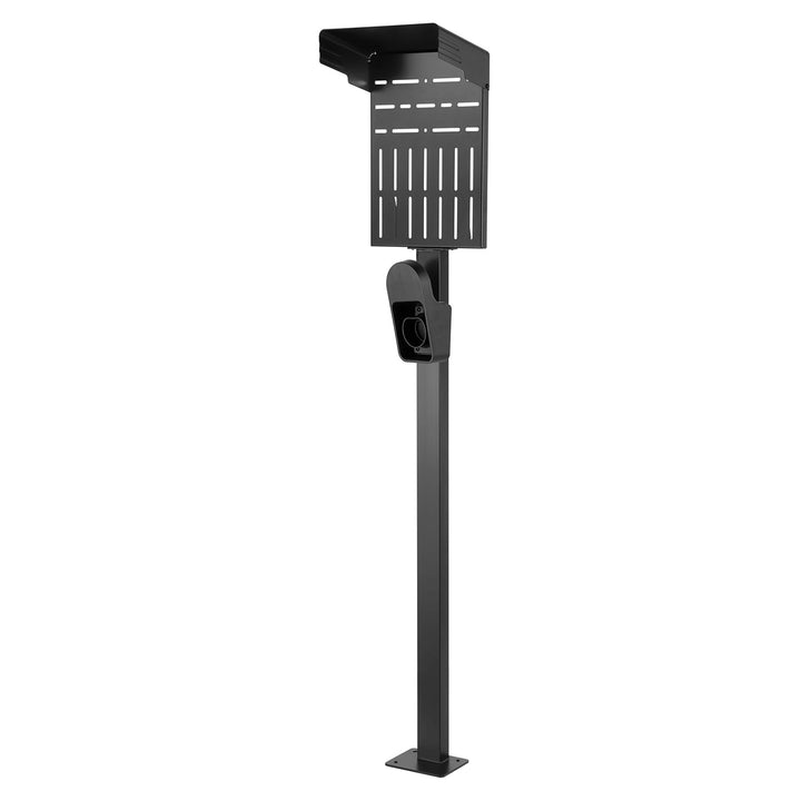Udendørs stativ til EV- og PHEV-bilopladere fra Maclean, stål, maks. 15 kg, MCE456