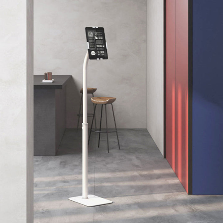 Stoajk reklamegreb til Maclean-tablet, gulvmodel med lås, 7,9"-11", universal, MC-467W