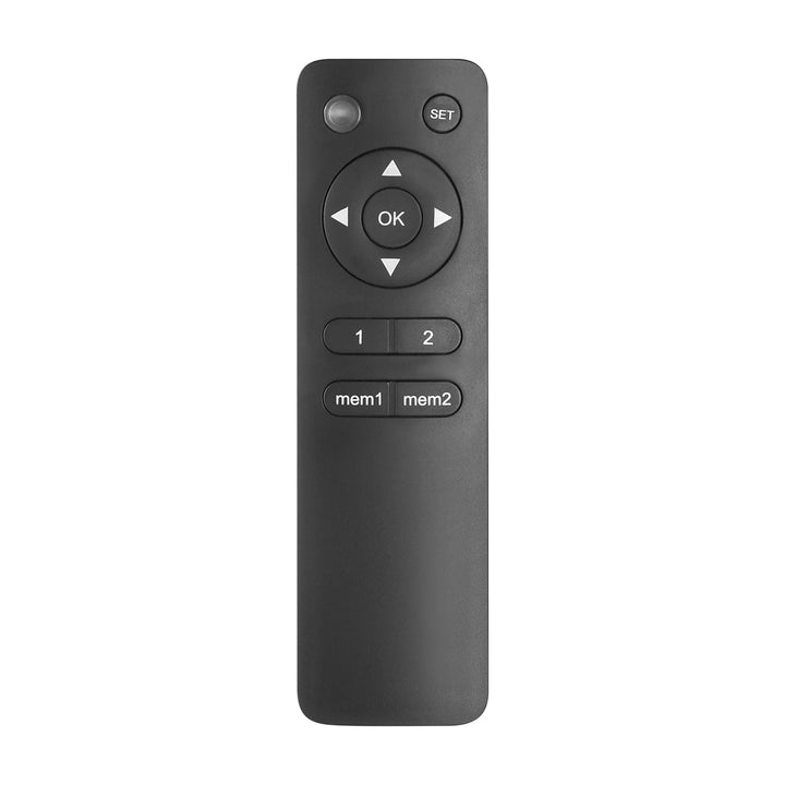 Maclean elektrisk loftmonteret tv-holder, TUYA-kompatibel, maks. VESA 600x400, til skrå vægge, fjernbetjening, 32"-70", 35 kg, MC-880T