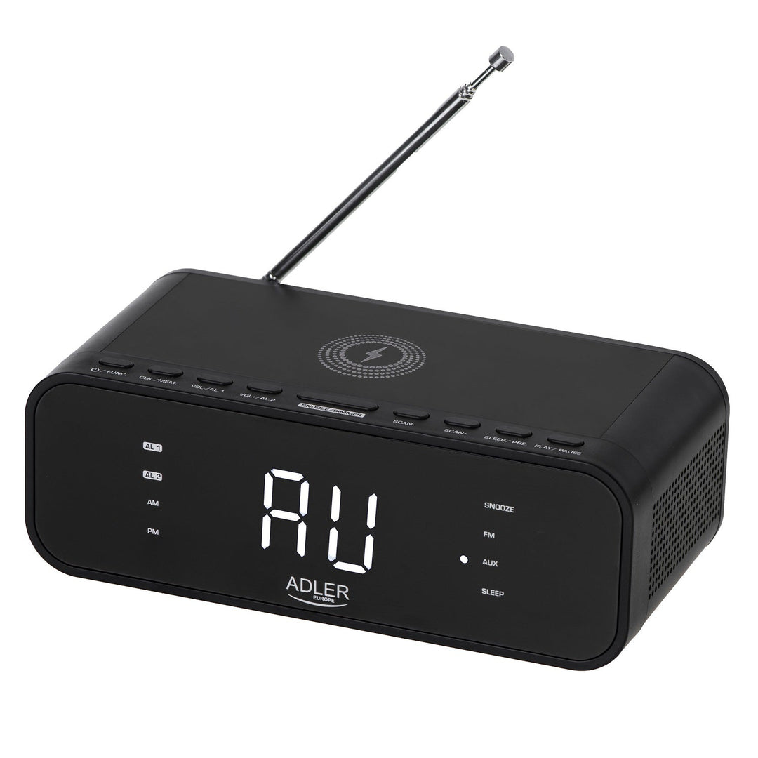 FM-radio med trådløs oplader og Bluetooth - Adler AD 1192B