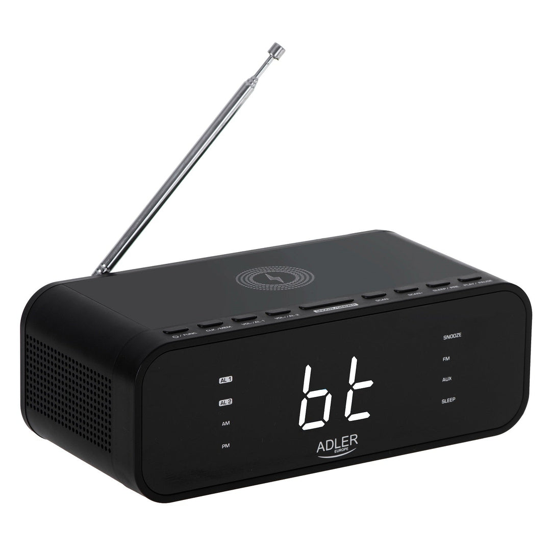 FM-radio med trådløs oplader og Bluetooth - Adler AD 1192B