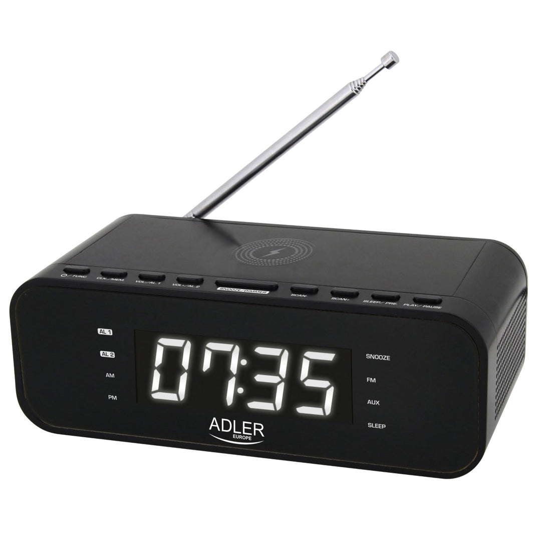 FM-radio med trådløs oplader og Bluetooth - Adler AD 1192B
