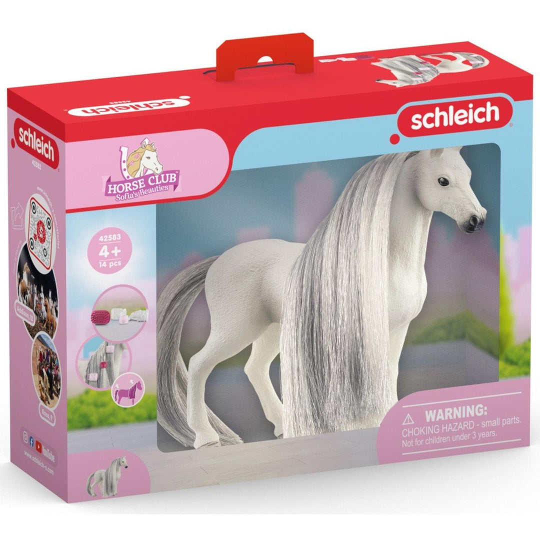 Schleich-figur Smuk Quarter-hoppe med lang manke 42583