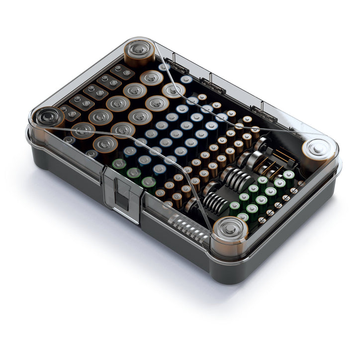 Kistenberg Battery Box KBB03 batteriorganizer – plads til 115 batterier