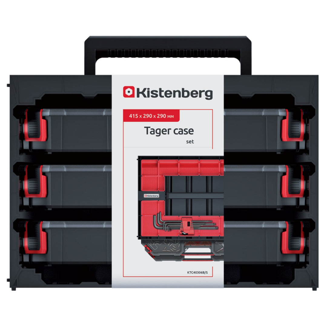 Værktøjskuffert Kistenberg Tagercase 40 KTC40306B-S411
