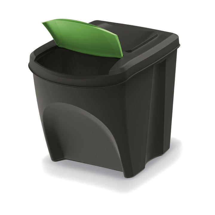 Keden Sortibox 3x25L sort affaldssorteringssæt