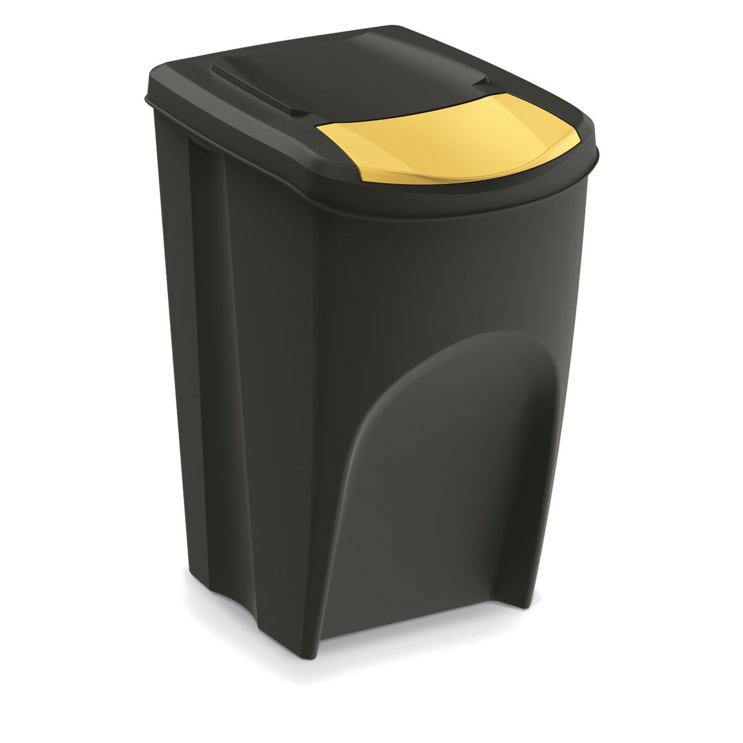 Keden SORTI BOX affaldsspand 3x35 l – sort genbrug