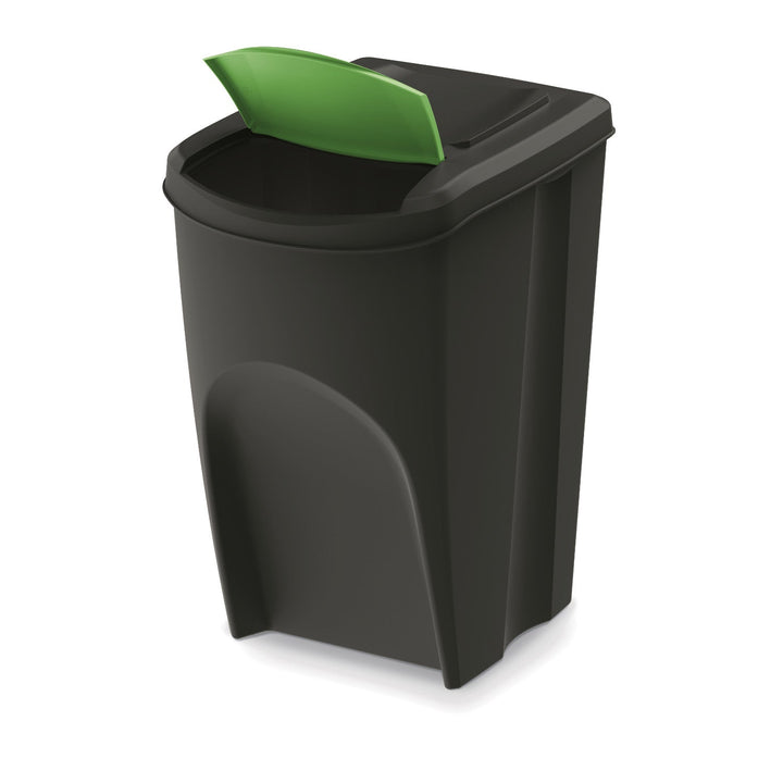 Keden SORTI BOX affaldsspand 3x35 l – sort genbrug