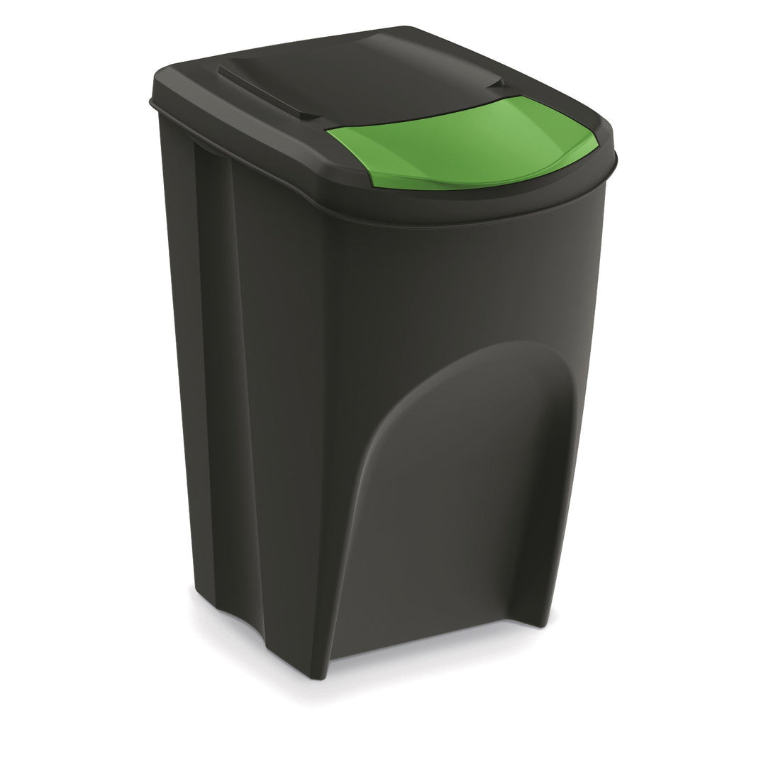 Keden SORTI BOX affaldsspand 4x35 l – sort genbrug