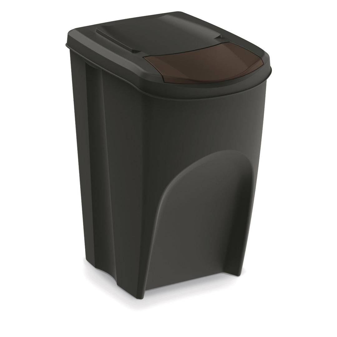 Keden SORTI BOX affaldsspand 4x35 l – sort genbrug