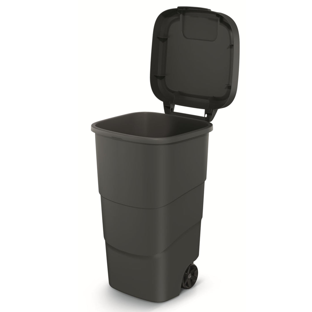 Prosperplast Wheeler NBWB110-S411 110L skraldespand med hjul, antracitgrå