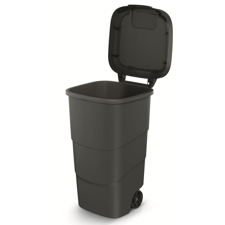 Prosperplast Wheeler NBWB110-S411 110L skraldespand med hjul, antracitgrå