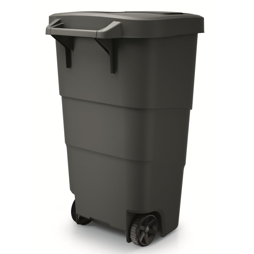 Prosperplast Wheeler NBWB110-S411 110L skraldespand med hjul, antracitgrå