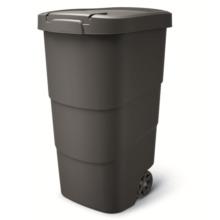 Prosperplast Wheeler NBWB110-S411 110L skraldespand med hjul, antracitgrå