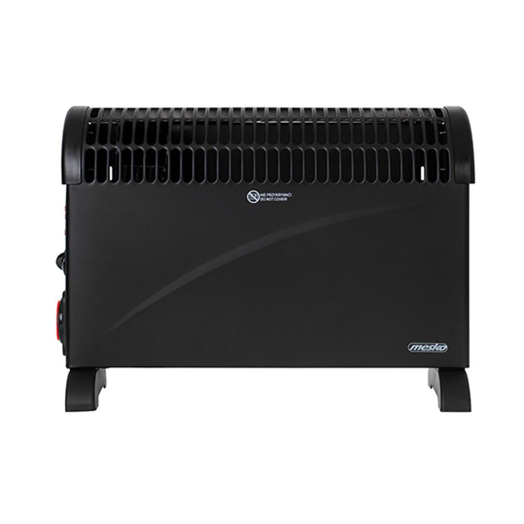 Elektrisk radiator, sort Konvektor-elektrisk radiator MESKO