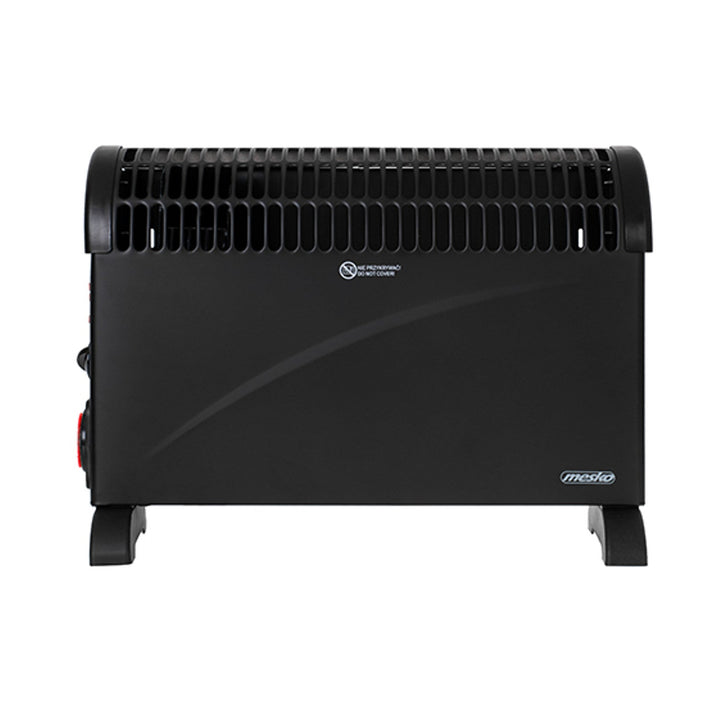 Elektrisk radiator, sort Konvektor-elektrisk radiator MESKO