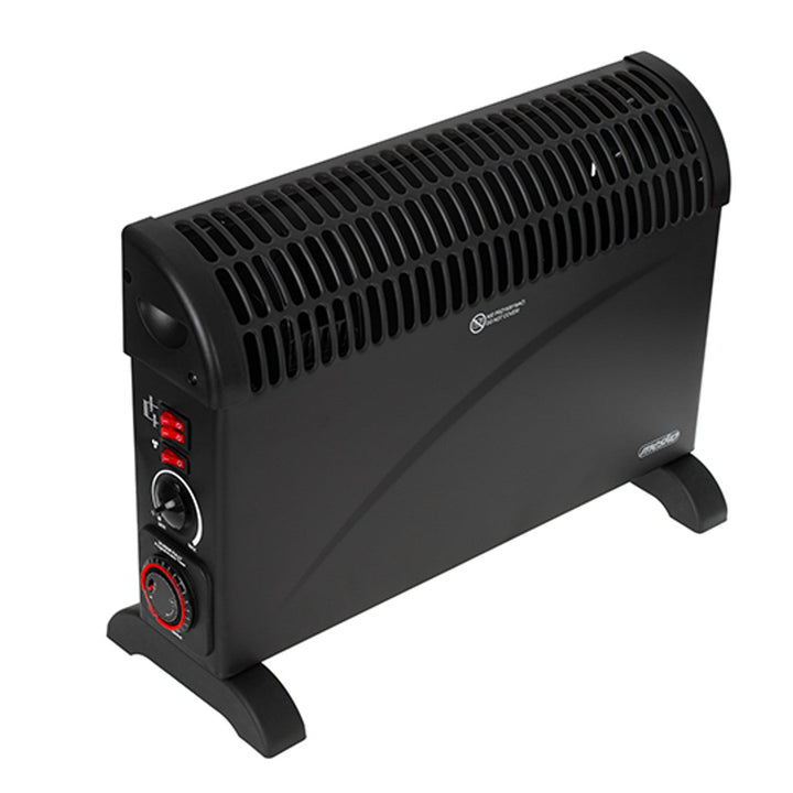Elektrisk radiator, sort Konvektor-elektrisk radiator MESKO