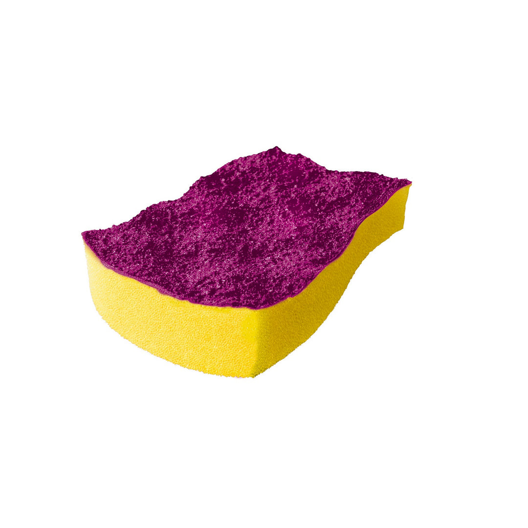 Sæt med 4 forskellige farvede opvaskesvampe - Vileda Pur Active Colors