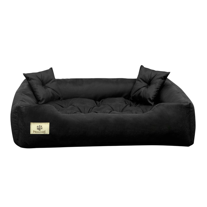Prestige-hundeseng 115x90 / 130x105 cm, sort, stor og behagelig