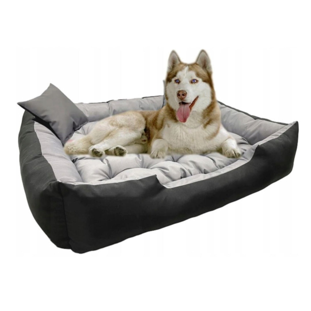 Hundeseng ECCO 60x50 / 75x65 cm grå-sort
