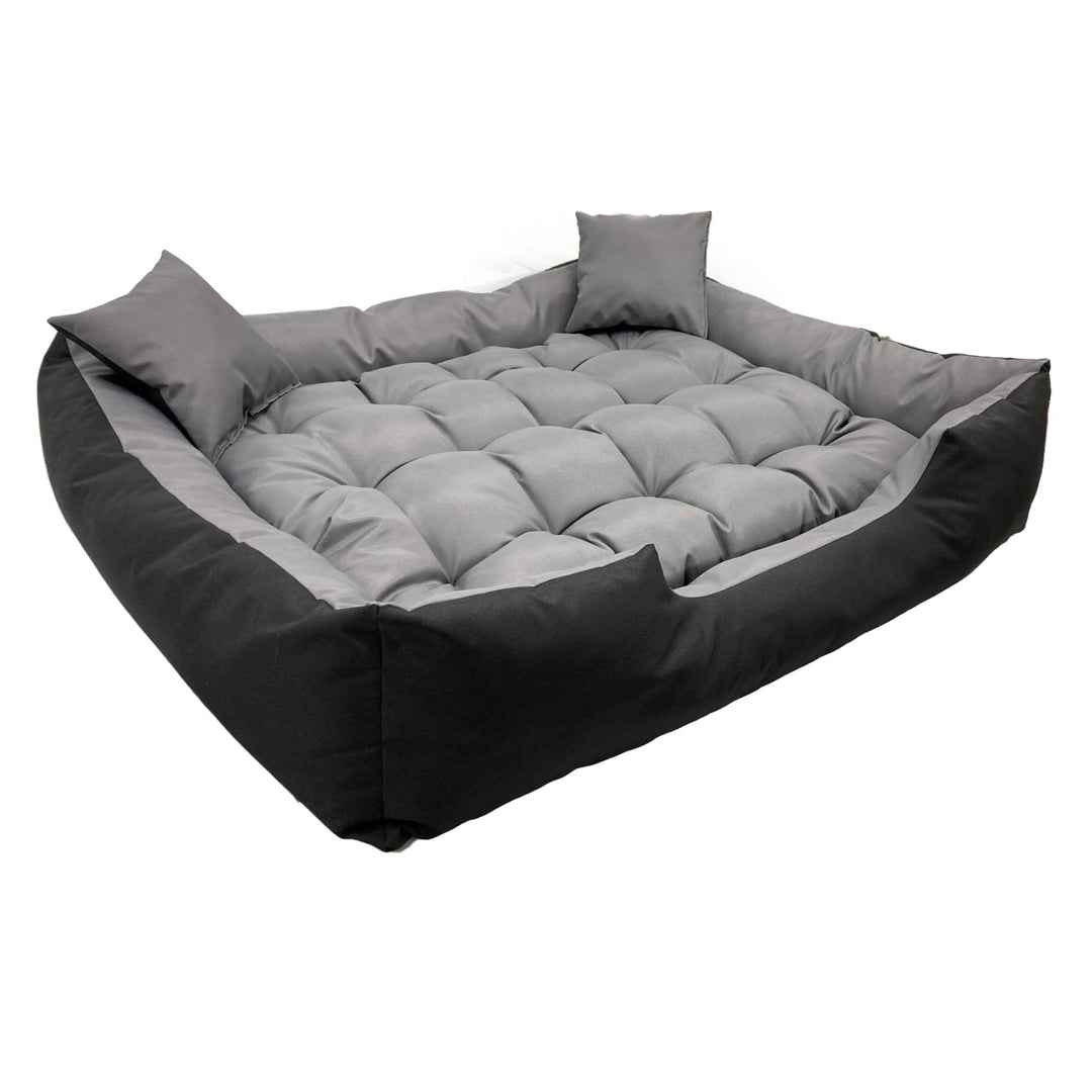 Hundeseng til kat ECCO 115x95 cm ECCO115/95SZ farve grå-sort