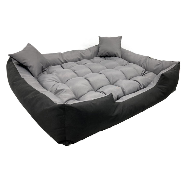 Hundeseng til kat ECCO 115x95 cm ECCO115/95SZ farve grå-sort
