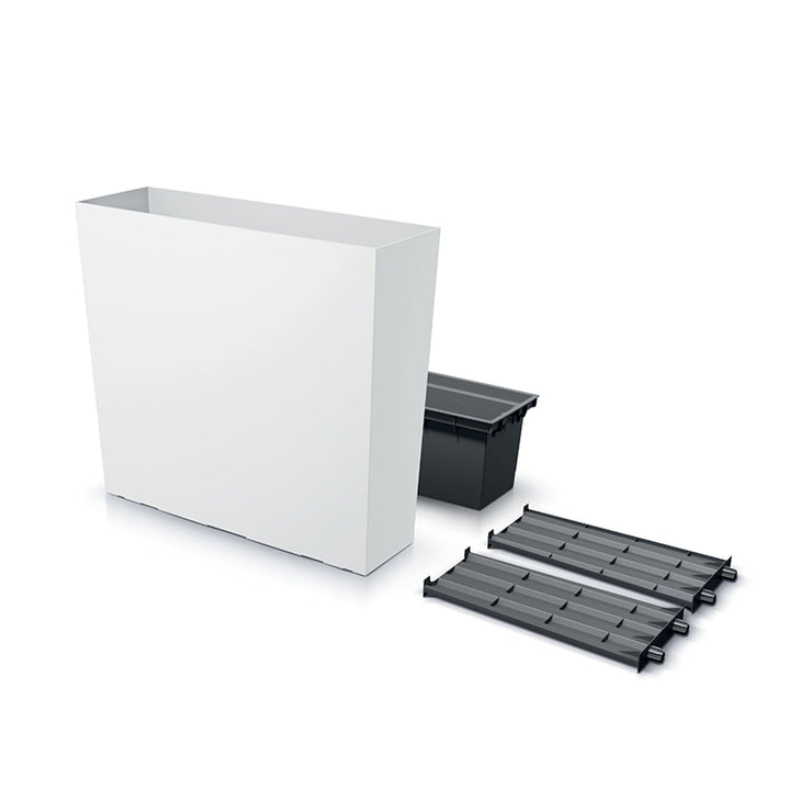 Prosperplast URBI CASE TOWER DUC800T blomsterpotte - hvid
