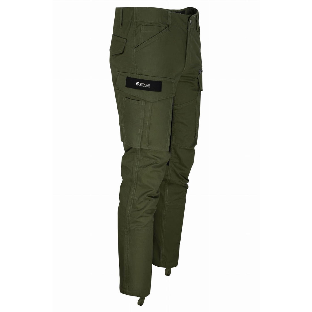 Avacore Avastar Arbejdsbukser med otte lommer 240-260 g/m2 Khaki Størrelse: 50
