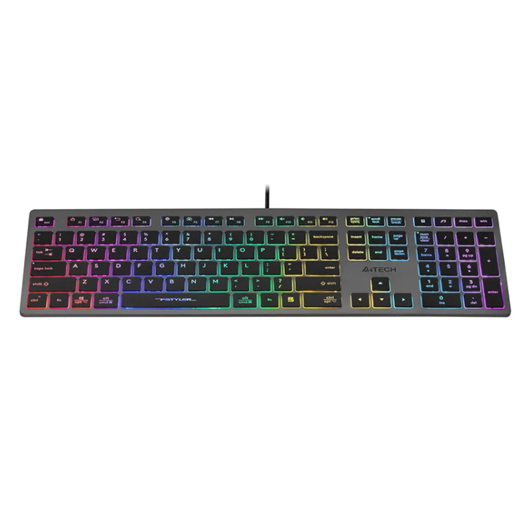 A4TECH FSTYLER FX60H membrantastatur (neonbaggrundsbelysning)