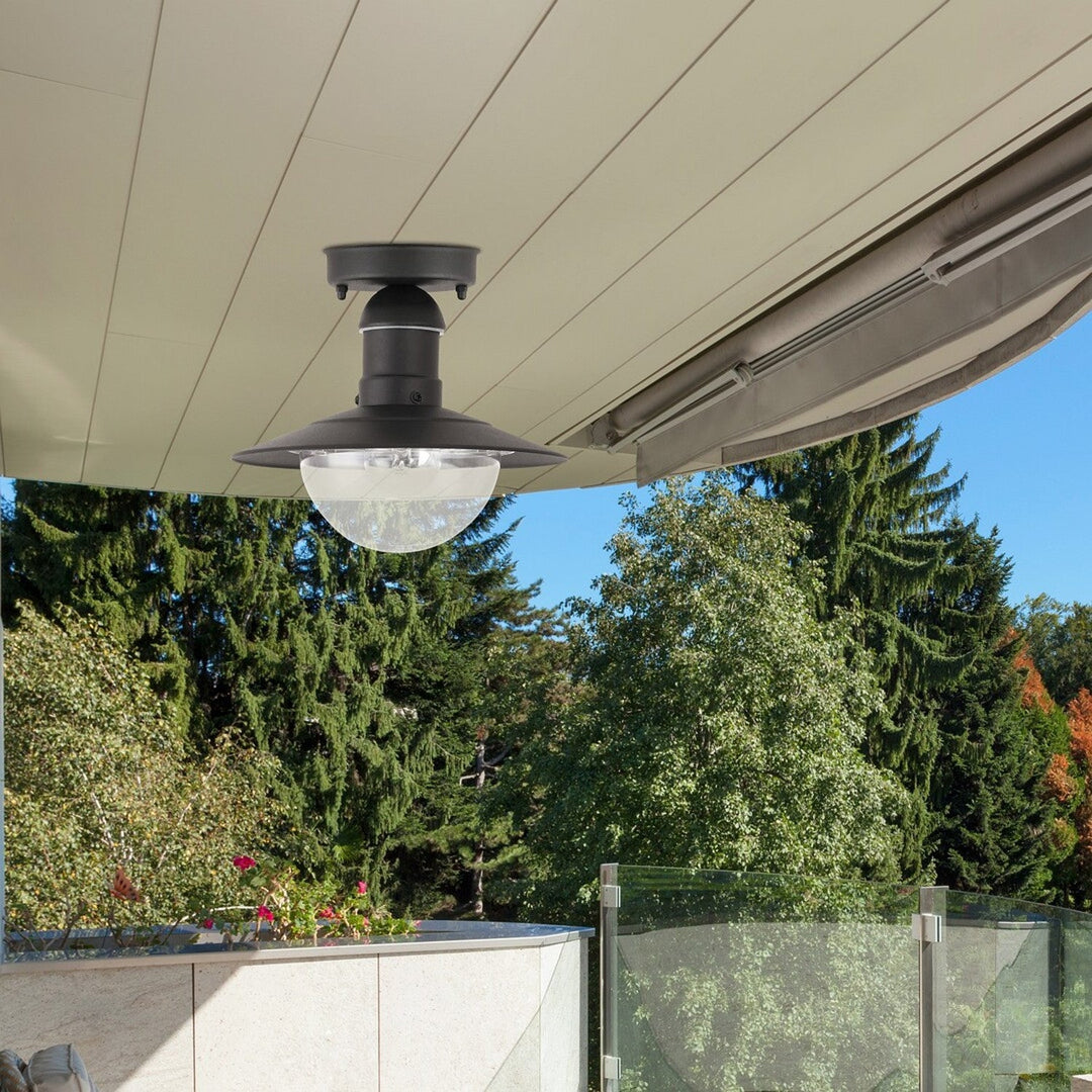 Udvendig loftslampe i metal rabalux oslo 8716