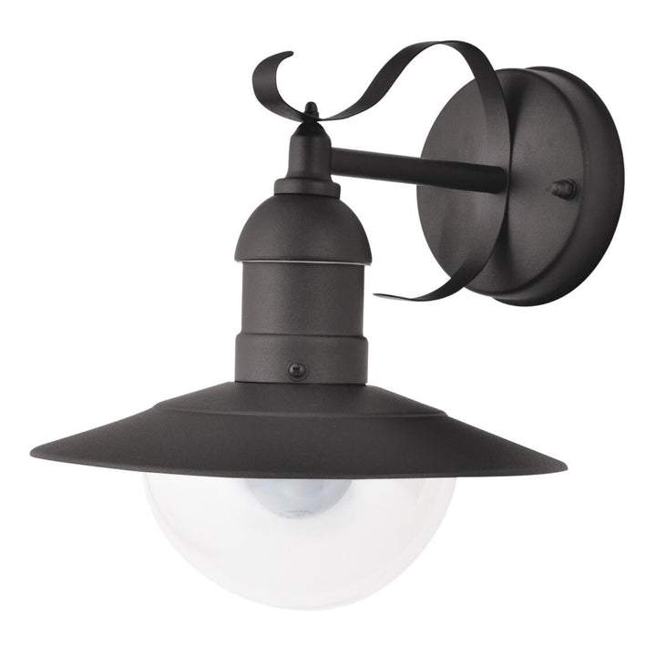 Oslo Rabalux havevæglampe til facade, sort, E27, 60 W, IP43, 230 V