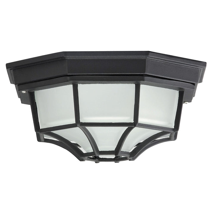 Udendørs loftslampe Rabalux Milano 8346 lampeskærm af metal og glas