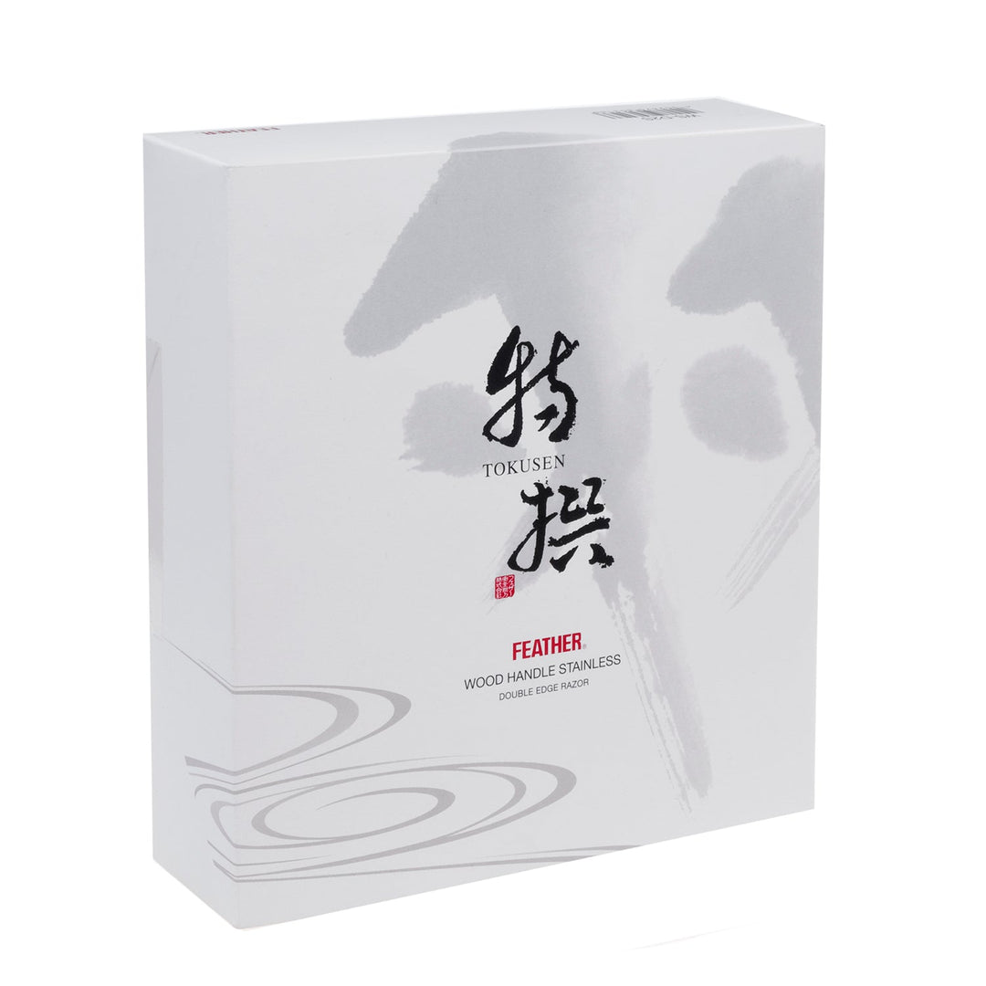 Feather WS-D2S barbermaskine japansk kvalitet - rustfrit stål og træ