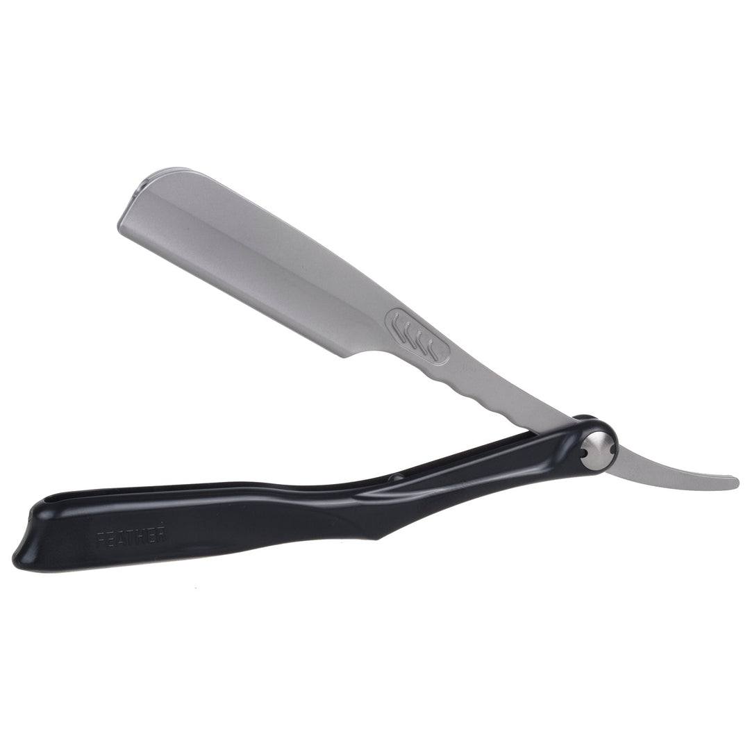 Shavette-barberkniv Feather Professional Artist Club Black ACS-RB