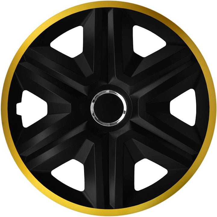 Universal hjulkapsler NRM 16" FAST LUX guld 4 stk.