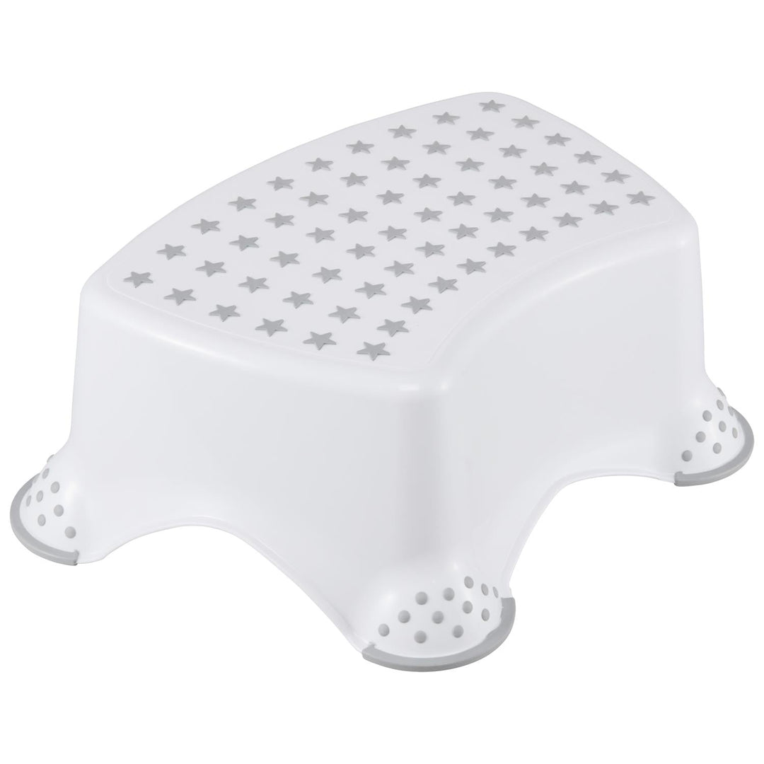 Keeeper Tomek 1864251919600 - børnepodium med én trin - farve Stars nordic white