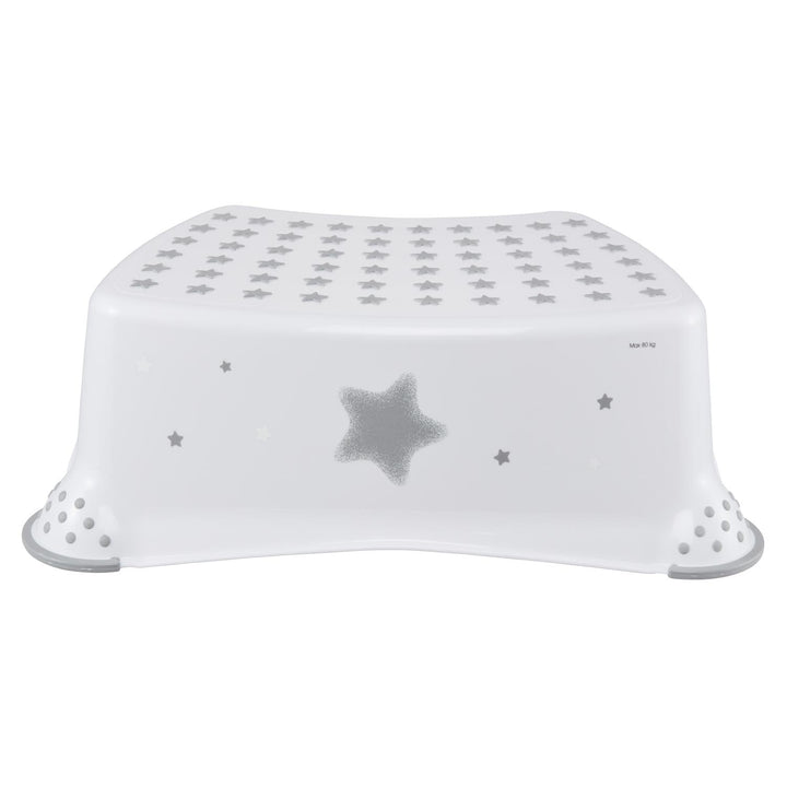 Keeeper Tomek 1864251919600 - børnepodium med én trin - farve Stars nordic white