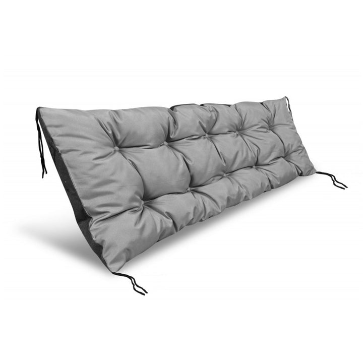 Pude til havestol Pude til havestol 180x50cm Vandtæt Codura PVC Grå