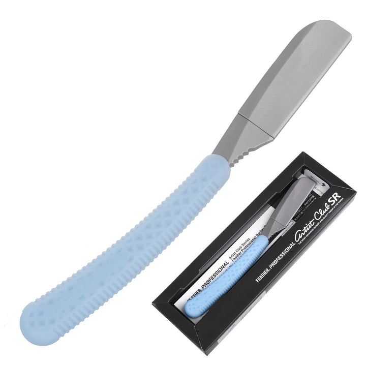 Shavette-barberkniv i japansk stil - Feather Professional Artist Club ACSR-NBL