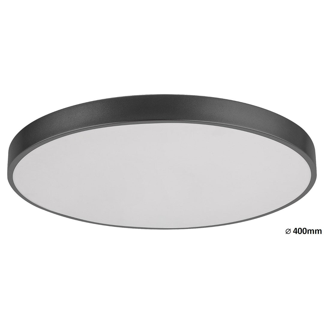 Rabalux Tesia 3314 loftlampe, sort mat, 36 W, 40 x 5 cm