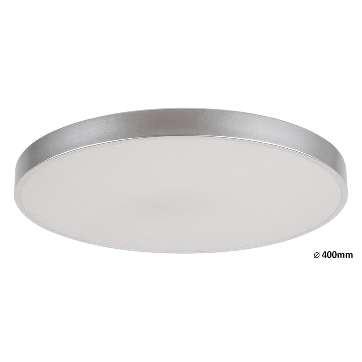 Rabalux Tesia 3315 loftlampe, sølvfarvet, 36 W, naturligt hvidt lys