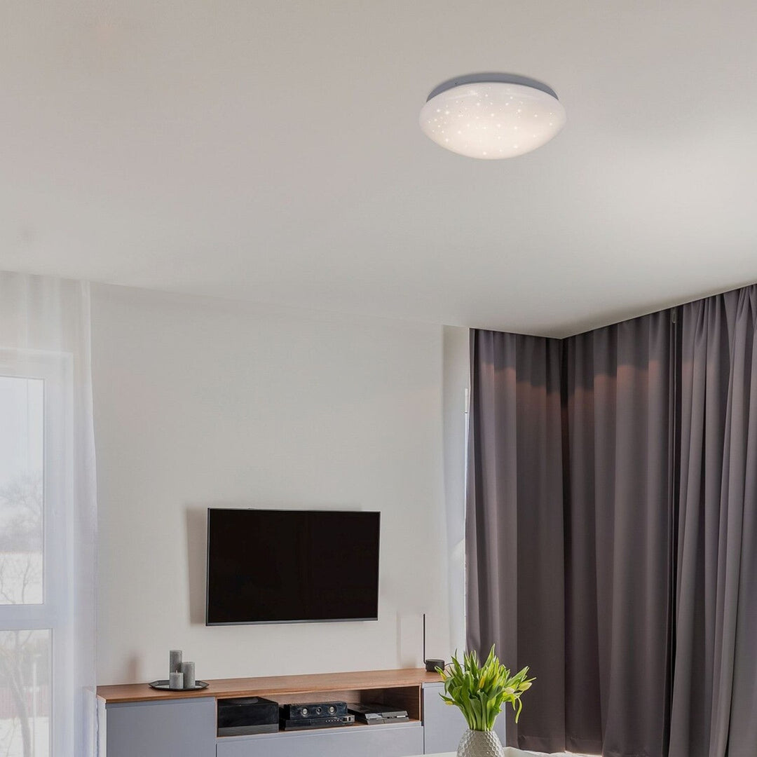 LED-loftslampe Rabalux Lucas 12W 3936 stjerneeffekt