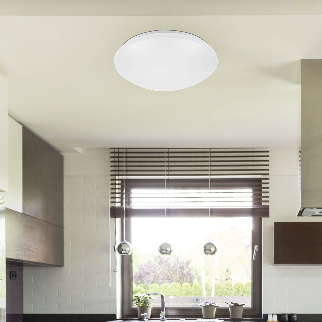 Rabalux Lucas 3435 hvid 18W rund loftslampe
