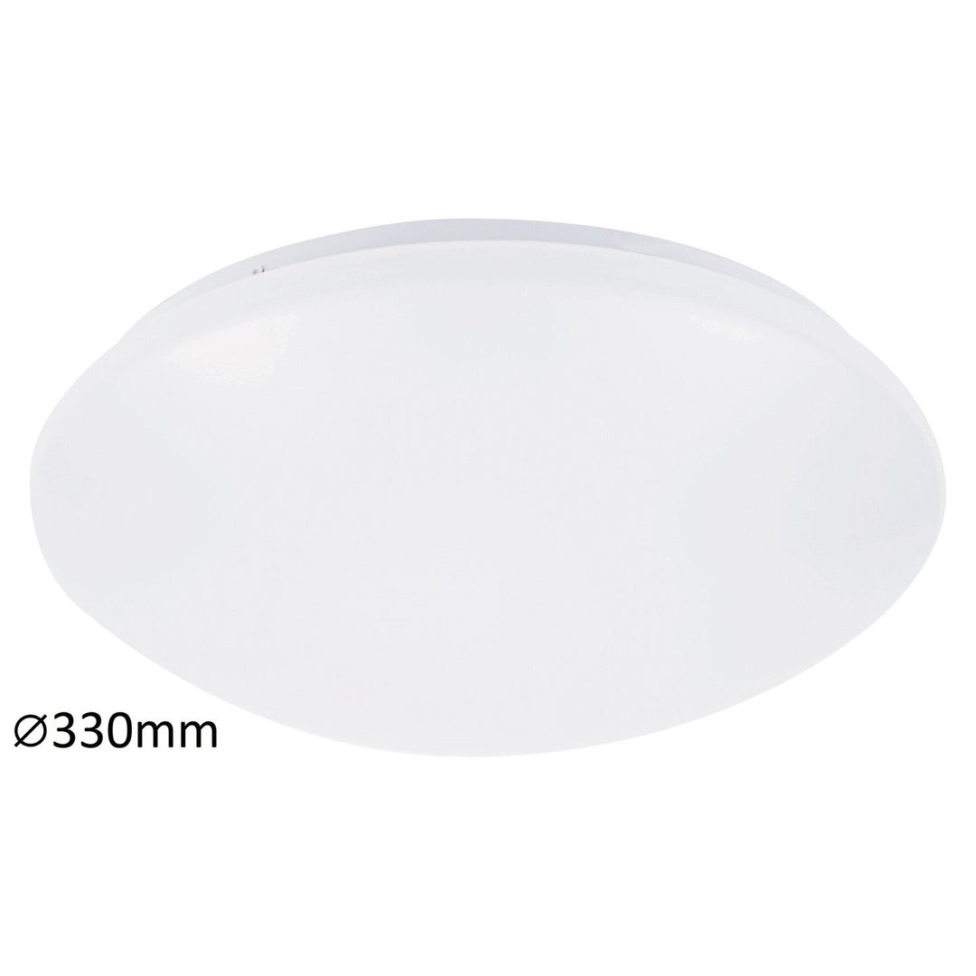 Rabalux Lucas 3435 hvid 18W rund loftslampe